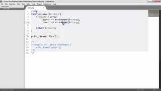 Learn PHP Callbacks