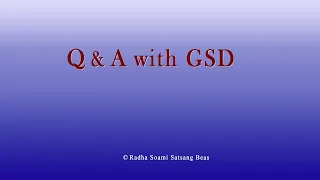 Q & A with GSD 135 with CC
