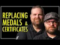 Replacing Military Medals Certificates theSITREP