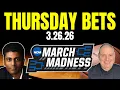 Thursday NCAA Basketball Picks - 26 l Craig Trapp Indian Cowboy Sweet 16 Predictions