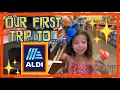 Our first time going to an Aldi Shop With Me Grocery Shopping Aldi
