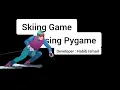 Skiing Game Using Python And Pygame GUI Pygame