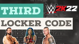 WWE2K22 THIRD LOCKER CODE