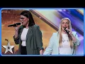 Download Lagu Office workers Han \u0026 Fran get audience dancing with ABBA medley | Auditions | BGT 2025