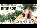 Is Amazon greenery worth it How to make a greenery wreath with Amazon artificial greenery