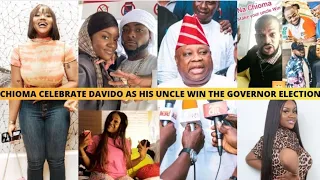 wow chioma celebrate davido after the successful election of his uncle uche maduagu darg him