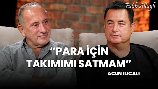 Fatih Altaylı ile Pazar Sohbeti: "Aynı şeyleri yapmaktan sıkılıyorum!" / Acun Ilıcalı