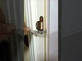 Great Life Hack for Doors! How to Securely Lock a Door if the Lock is Broken #diy #doors #tricks