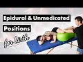 Lagu Beste houdingen voor de bevalling: epidurale en niet-medicamenteuze houdingen