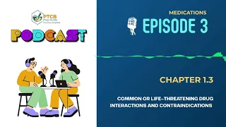 PTCB Podcast Drug Interactions Contraindications Episode 3 2026 Content Outline