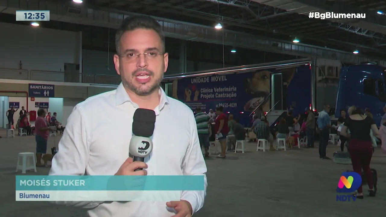 Multirão gratuito de castração de animais acontece hoje e amanhã em Blumenau