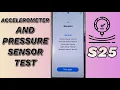 Galaxy Ultra How to Test Check Accelerometer And Pressure Sensor