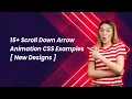 15 Scroll Down Arrow Animation CSS Examples New Designs
