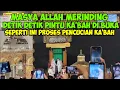 Download Lagu DETIK DETIK PINTU KA'BAH DI BUKA ALLAHU AKBAR RIBUAN ASKAR DI KERAHKAN SEMUA