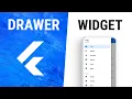 Flutter Drawer Widget