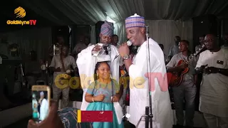 k1 de ultimate and his grand daughter dance and perform on stage