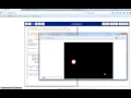 Python program with CodeSkulptor bouncing ball