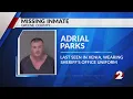 Greene County Sheriff s Office looking for escaped inmate