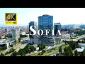 Sofia Bulgaria in 4K ULTRA 60FPS by Drone