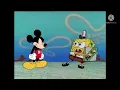 Mickey Mouse Tries to Get Pizza From SpongeBob