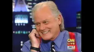 Larry Hagman with Larry King on Tues Jan 7th 1997 - Full interview