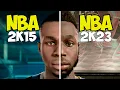 Evolution of Andrew Wiggins In NBA 2K Games NBA 2K15 - NBA 2K23