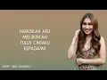 Ayu Ting Ting - Suara Hati (Lirik)