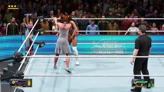 wwe 2k20 fight scene