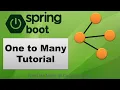 Spring Boot One To Many Tutorial with Thymeleaf Bootstrap and MySQL Database