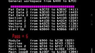 BBC Micro Galaforce 2 assembling and running from source