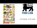 Food Lion Weekly Ad - 2026