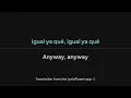 Shakira - ALGO TÚ Lyrics English Translation - ft Beele - Spanish and English Dual Lyrics