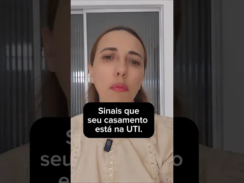 Sinais que seu casamento está na UTI.
