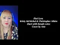 Download Lagu FIRST LOVE (duet) Kristy McNichol \u0026 Christopher Atkins | KARAOKE FEMALE PART ONLY
