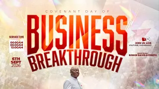 COVENANT DAY OF BUSINESS BREAKTHROUGH SERVICE | 6, SEPTEMBER 2026 | FAITH TABERNACLE OTA