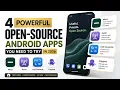 4 Powerful Open-Source Android Apps You NEED to Try in 2026