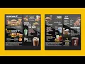 McDonalds Digital Menu Board 2023