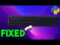 How to fix Name Error in Python TIPS TRICKS 2023