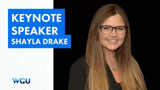 Keynote Speaker Shayla Drake - WGU 2026 Minneapolis Commencement