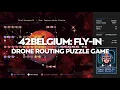 42BELGIUM FLY-IN Drone Routing Puzzle Game