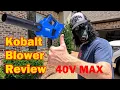 Kobalt 40V Max Blower