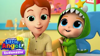 Aku Belum Mau Tidur! | Little Angel Bahasa Indonesia | Kartun dan Lagu Anak