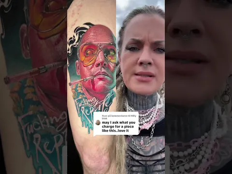 Svarer Billy Irish How much for a piece like this? Masterpiece Oslo #tattoo #howmuch #pricing
