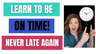 Download How to be on time - and NEVER be late again | Learn to Thrive with ADHD | Adult ADHD Coaching MP3