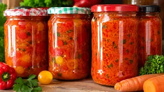 Ove 2 SALATE obavezno spremam za ZIMU! Ukusne, jednostavne i bez konzervansa