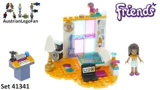 Lego Friends 41341 Andrea´s Bedroom - Lego Speed Build Review