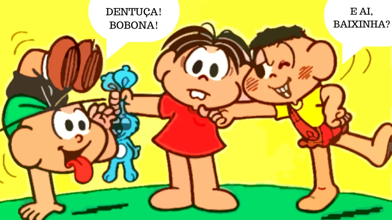 A TEORIA DO CORPO PARALISADO DA MÔNICA - QUADRINHOS DA TURMA DA MÔNICA