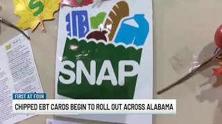 Chipped EBT cards begin to roll out across Alabama