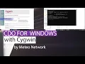 CDO Climate Data Operator and Cygwin Installation on Windows 10