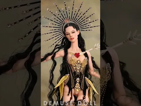 I made a doll that looks like Anya Taylor and Coco Rocha!